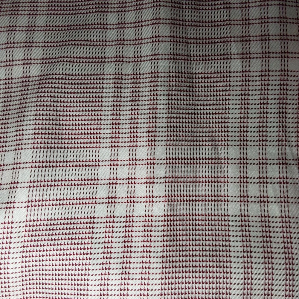 Paul Fredrick Dress Shirt Mens 15 1/2-32 Red & White Classic Fit Egyptian Cotton - Picture 3 of 7